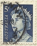 Stamps Australia -  REINA ELIZABETH II