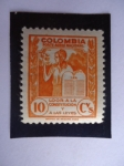 Stamps Colombia -  Loor a la Constitución y a las Leyes.
