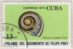 Stamps Cuba -  175 Aniv. Nacimiento  de Felipe Poey