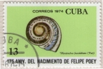 Sellos del Mundo : America : Cuba : 175 Aniv. Nacimiento  de Felipe Poey