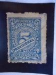Stamps America - Colombia -  Número 5 - República de Colombia : Cinco Centavos.(Provicional)