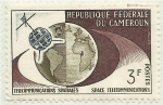 Stamps : Africa : Cameroon :  TELECOMUNICACIONES ESPACIALES