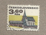 Stamps : Europe : Czechoslovakia :  Construcciones rurales