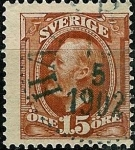 Stamps Europe - Sweden -  Oscar II