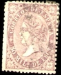 Stamps Spain -  1868