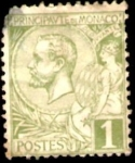 Stamps : Europe : Monaco :  1891-1921