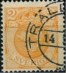 Stamps Sweden -  Armoiries