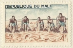 Stamps : Africa : Mali :  PESCADORES