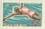 Stamps : Africa : Mali :  NADADORA