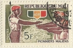Stamps : Africa : Mali :  PIONEROS MALIENSES