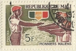 Sellos de Africa - Mali -  PIONEROS MALIENSES