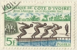Stamps : Africa : Mali :  ABIDJAN JUEGOS