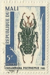 Stamps Mali -  CHELORRHINA POLYPHEMUS