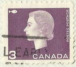 Stamps : America : Canada :  REINA ELIZABETH II