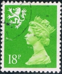 Stamps United Kingdom -  EMISIONES REGIONALES TIPO MACHIN 26/9/92 ESCOCIA. DENT 13 3/4 X 14 1/4 M 61A