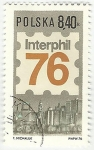 Stamps Poland -   INTERPHIL 76