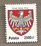 Sellos de Europa - Polonia -  Escudo nacional