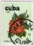 Sellos de America - Cuba -  125 Flores Mar Pacífico