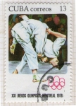 Stamps Cuba -  129 JJ.OO. Montreal 1976