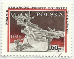 Stamps Poland -  MONUMENTO A LOS TRABAJADORES POSTALES