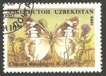 Stamps Uzbekistan -  Mariposa