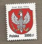 Stamps Poland -  Escudo nacional