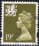 Stamps United Kingdom -  EMISIONES REGIONALES TIPO MACHIN 7/12/93 PAIS DE GALES M 64 