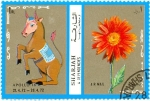 Stamps United Arab Emirates -  apolo 16
