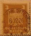 Stamps Germany -  deutfches reich aguila 1924