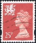 Stamps United Kingdom -  EMISIONES REGIONALES TIPO MACHIN 7/12/93 PAIS DE GALES M 65