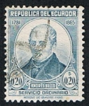Stamps Ecuador -  ANDRES BELLO 1781-1865