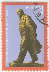 Stamps Poland -  MONUMENTO A  LENIN