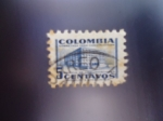 Sellos de America - Colombia -  Palacio de Comunicaciones-Sobretaza para la Construcción.