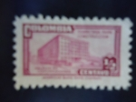 Stamps Colombia -  Palacio de Comunicaciones-Sobretaza para la Construcción.