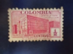 Sellos de America - Colombia -  Scott/Col.RA9 - Palacio de Comunicaciones -Sobretasa para la Construcción.