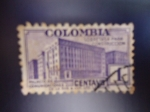 Stamps Colombia -  Palacio de Comunicaciones-Sobretaza para la Construcción.