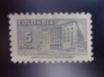 Stamps Colombia -  Palacio de Comunicaciones-Sobretasa para la Construcción.