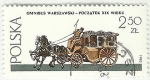 Stamps Poland -  CARRUAJE DE PRINCIPIOS DEL SIGLO XIX
