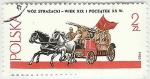 Sellos de Europa - Polonia -  CARRUAJE DE BOMBEROS DE PRINCIPIOS DEL SIGLO XX