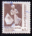 Stamps : America : Bolivia :  Marina Nuñez del Prado