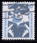 Stamps Germany -  1179. Aeropuerto de Frankfurt