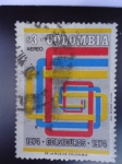 Stamps Colombia -  COLSEGUROS - Centenario,1874-1974