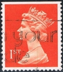 Stamps : Europe : United_Kingdom :  ISABEL II TIPO MACHIN 10/90. DENT 3 LADOS 14 3/4 X 14 1/4 M 1280 FDo