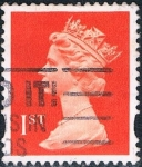 Stamps United Kingdom -  ISABEL II TIPO MACHIN 06/04/93. DENT SINCOPADO 14 3/4 X 14 1/4 M 1282 CS