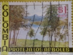 Stamps Colombia -  Proteja los Árboles - Colombian Ecology.