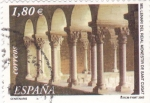 Stamps Spain -  Mil.lenari del reial Monestir de Sant Cugat     (J)