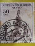 Stamps Colombia -  Monumento a Bolivar Puente de Boyacá