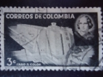 Sellos de America - Colombia -  Faro a Colón