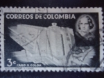 Stamps Colombia -  Faro a Colón