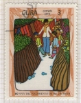 Stamps Cuba -  150 Aniv. Nacimiento de Ho Chi Minh